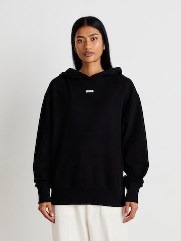 BOSS Sweatshirt 'Etea' in Black: front