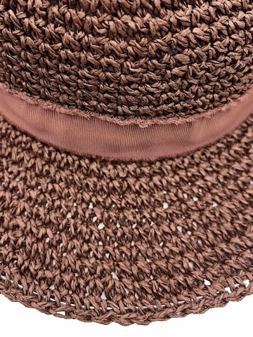 Amichi - Sombrero 'Sombrero para mujer Alania de fibras naturales' en marrón