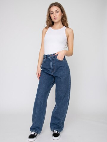 Carhartt WIP Luźne Jeansy w kolorze niebieski