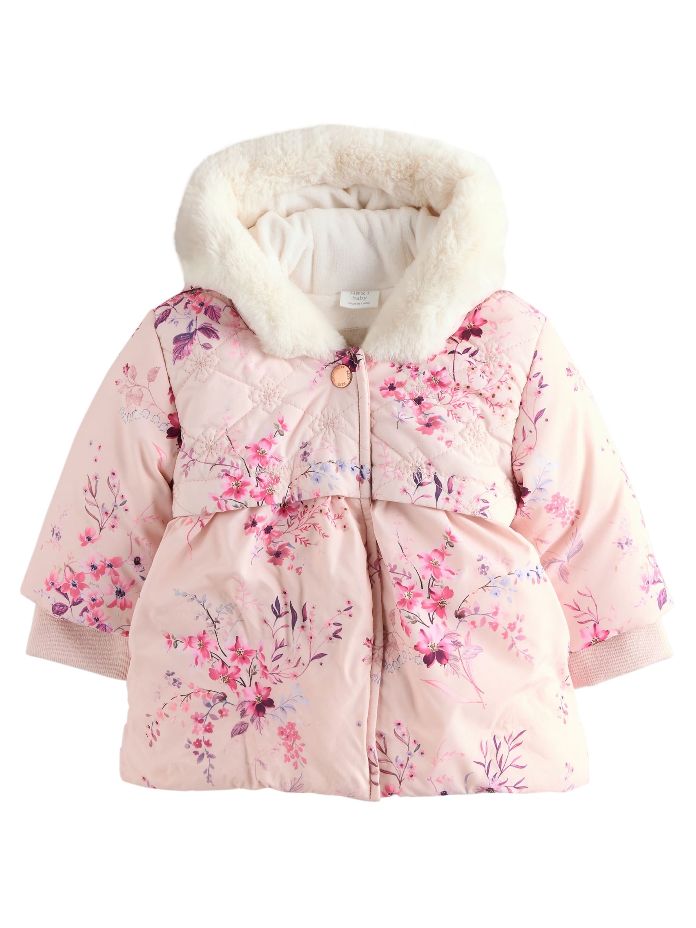 Next Палто в розово: отпред