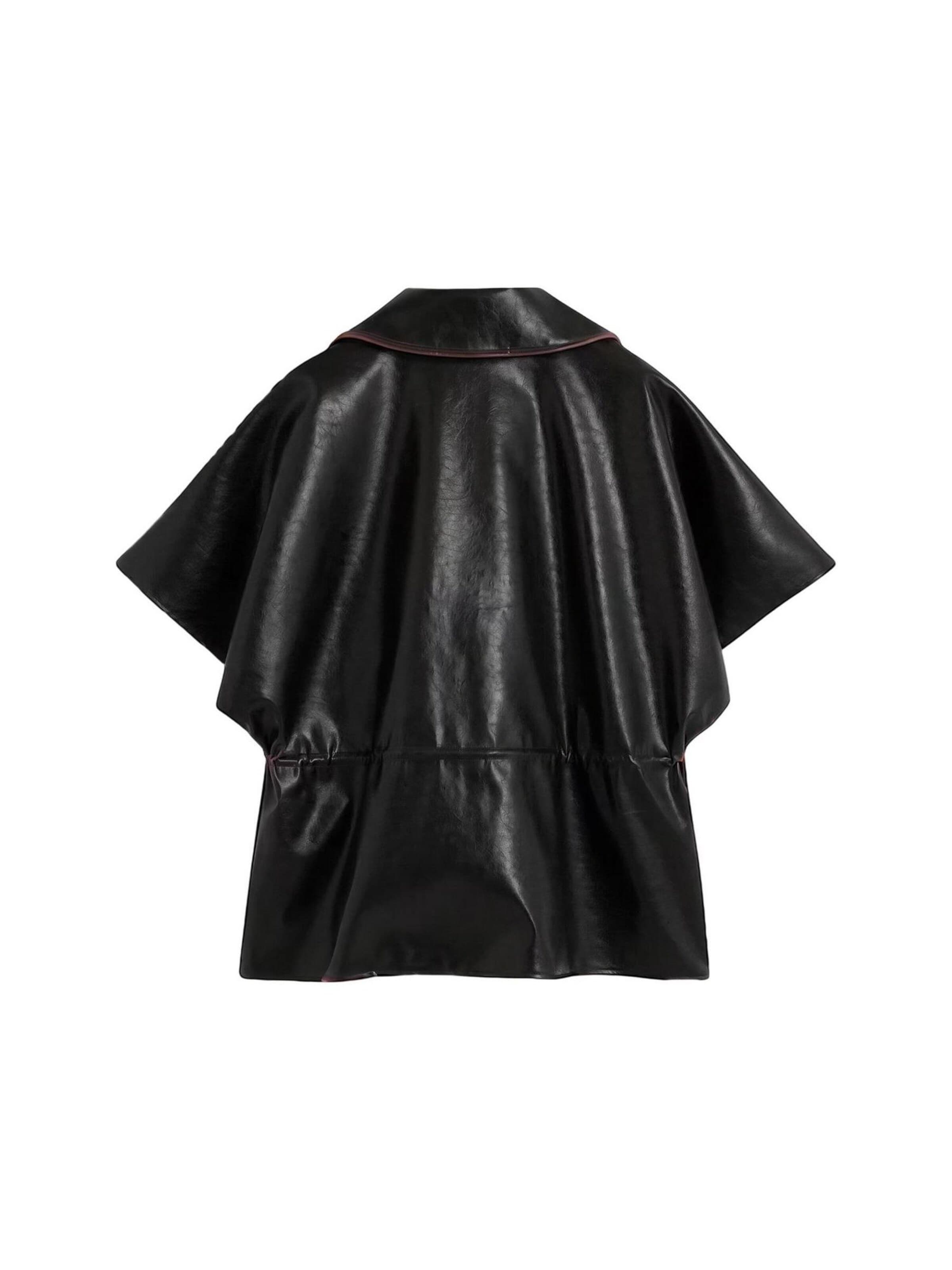 Desigual Cape 'PONCHO_RICHMOND HIGH NECK 26WAIP02' in Zwart