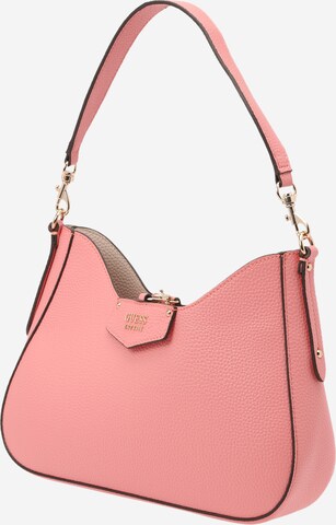 GUESS - Bolso de hombro 'BRENTON' en rosa: frente