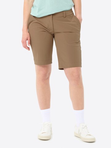 VAUDE Regular Outdoorbroek 'Cyclist II' in Bruin
