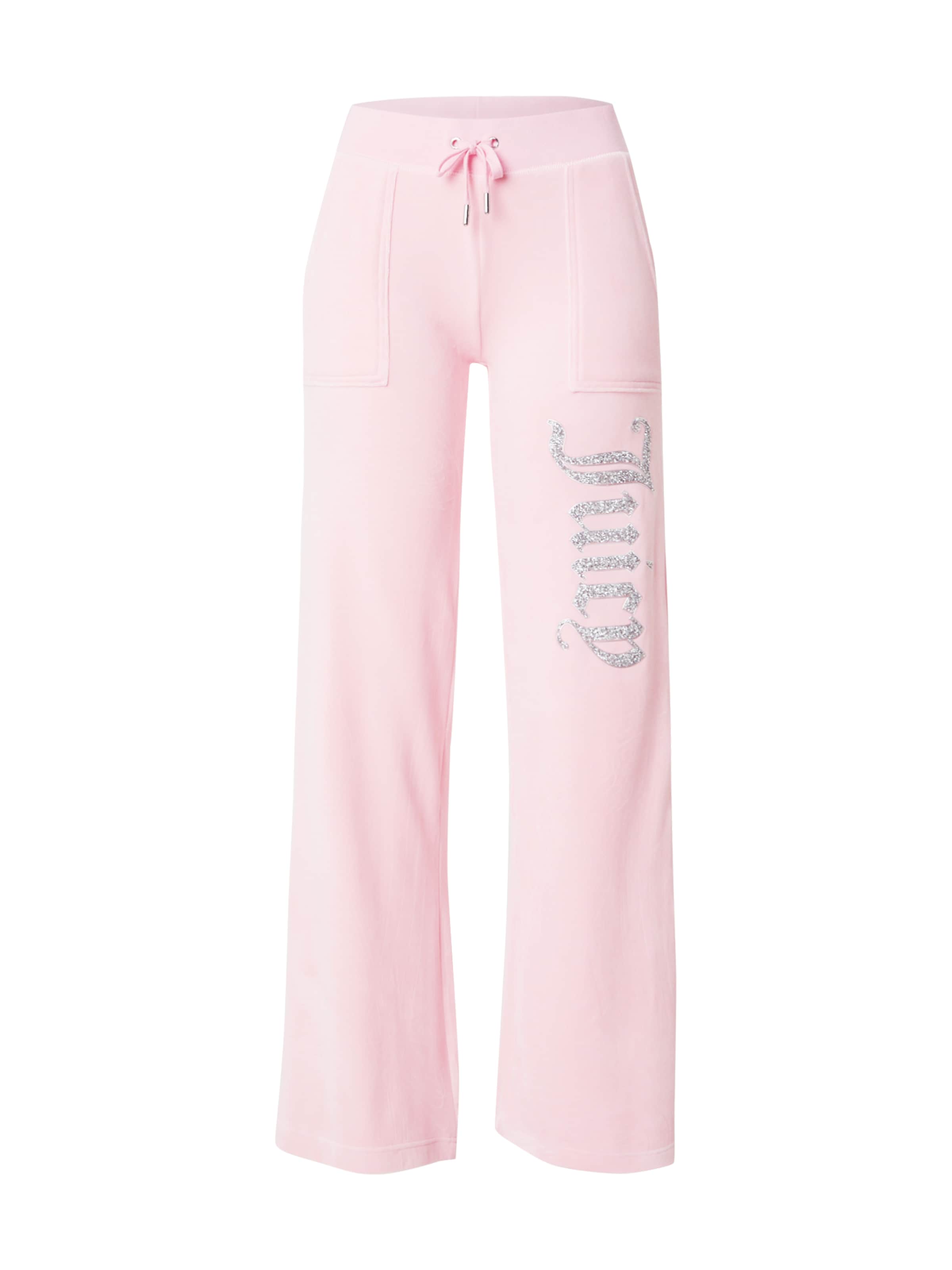 Flared Pantaloni 'LAYLA' di Juicy Couture in rosa: frontale