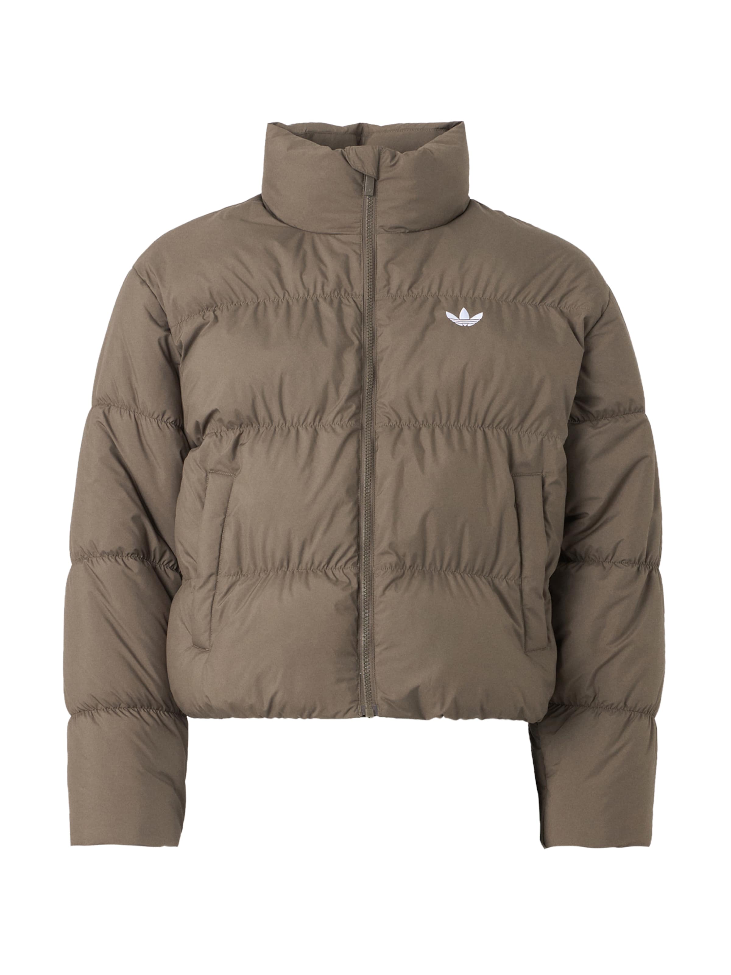 Veste d’hiver ADIDAS ORIGINALS en marron : devant