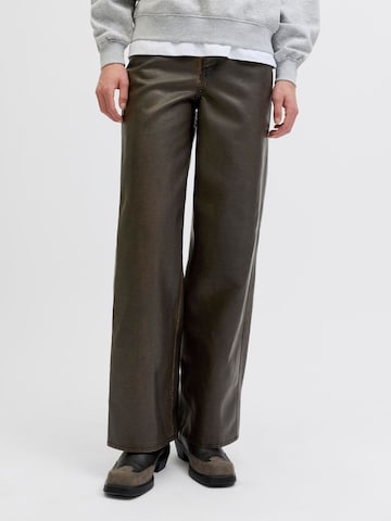 Bootcut Pantalon 'HANNAH' JJXX en marron : devant