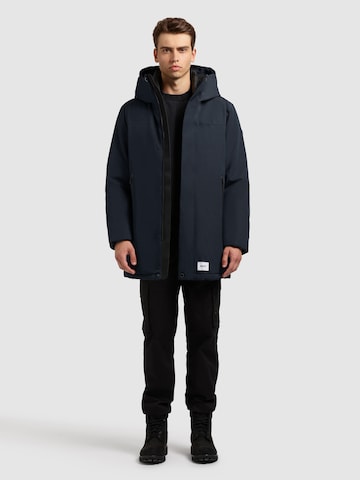 khujo Winterjas 'Kann2' in Blauw