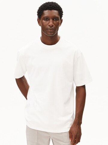 ARMEDANGELS T-Shirt 'MAARKOS' in Weiß: Vorderseite