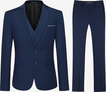 YOUTHUP Suit 'Schlicht' in Blue: front