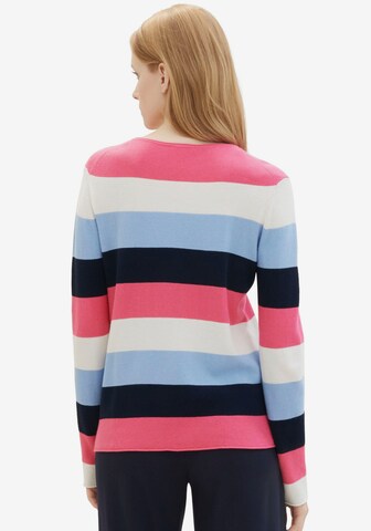 TOM TAILOR Pullover in Mischfarben