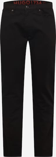 Jeans HUGO Red pe negru, Vizualizare produs