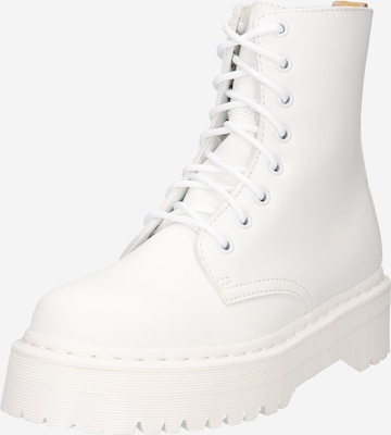 Stivaletto stringato 'Jadon' di Dr. Martens in bianco: frontale