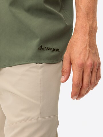 VAUDE Regular fit Functioneel overhemd 'Rosemoor II ' in Groen