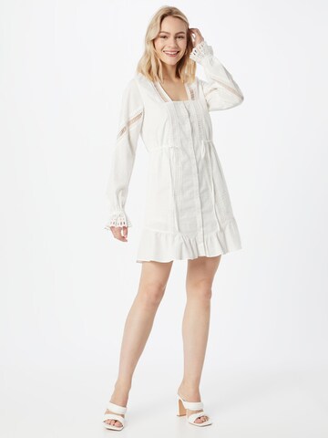 The Kooples - Vestido 'ROBE' en blanco