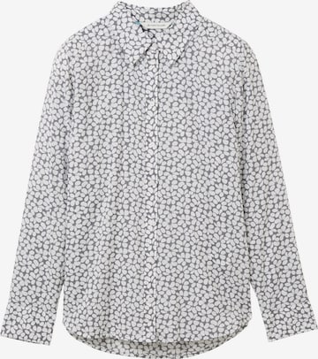 TOM TAILOR Blouse in Grey: front