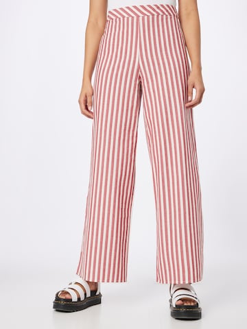 System Action Wide leg Trousers 'VIVIANA' in Red: front