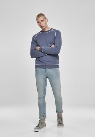 Urban Classics Regular fit Sweatshirt in Blauw