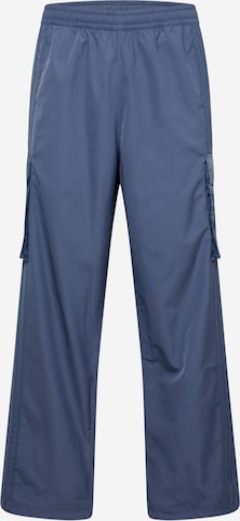 ADIDAS ORIGINALS Loose fit Cargo Pants in Blue: front