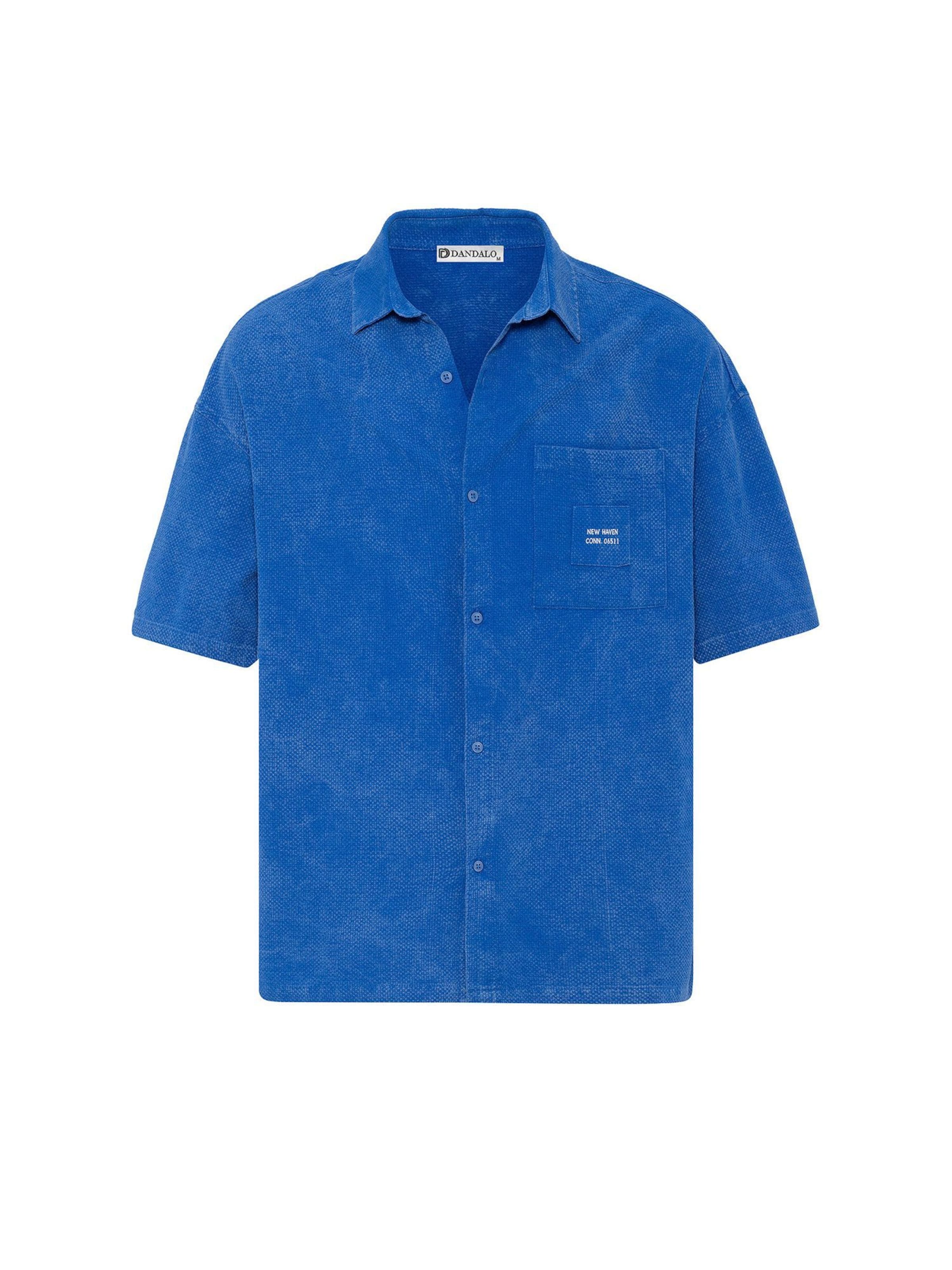 Dandalo Comfort Fit Риза в синьо: отпред