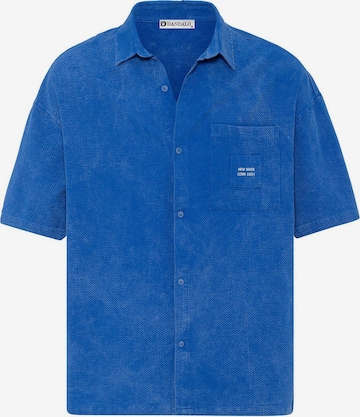 mėlyna Dandalo Patogus modelis Marškiniai: priekis