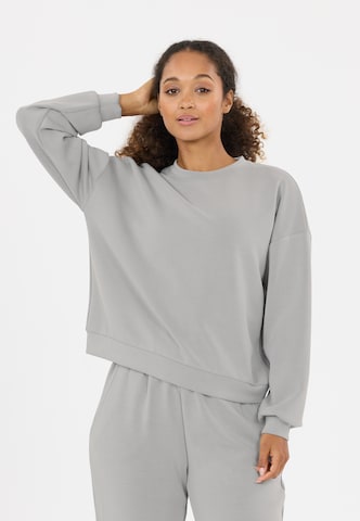 Athlecia Sports sweatshirt 'Jillnana' in Grey: front