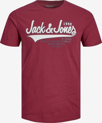 JACK & JONES Tričko – fialová: přední strana