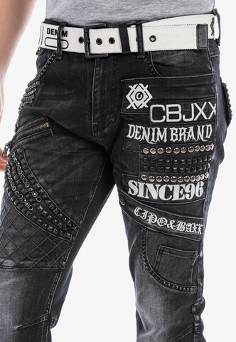 CIPO & BAXX Regular Jeans in Zwart