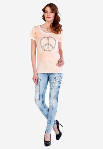 CIPO & BAXX Skinny Jeans 'Quiet' in Blauw