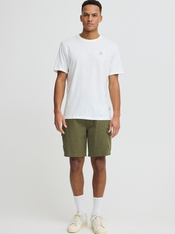 BLEND Regular Cargo trousers 'BHEDNAN' in Green