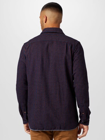 SCOTCH & SODA Regular fit Button Up Shirt in Blue