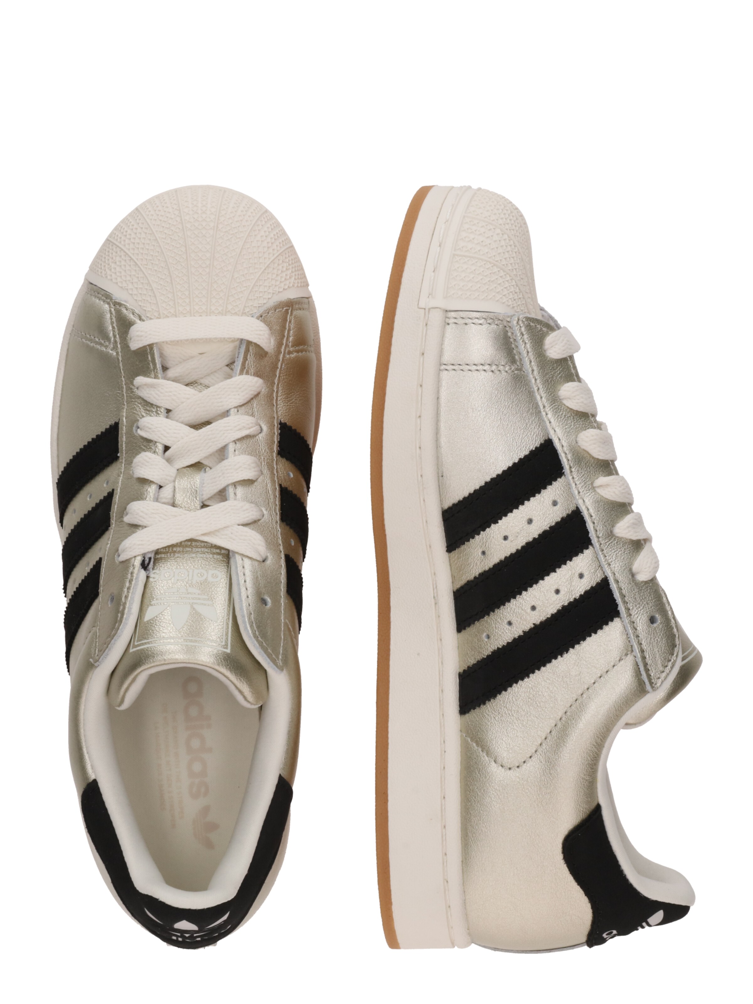 ADIDAS ORIGINALS Низкие кроссовки 'Superstar II' в Бежевый