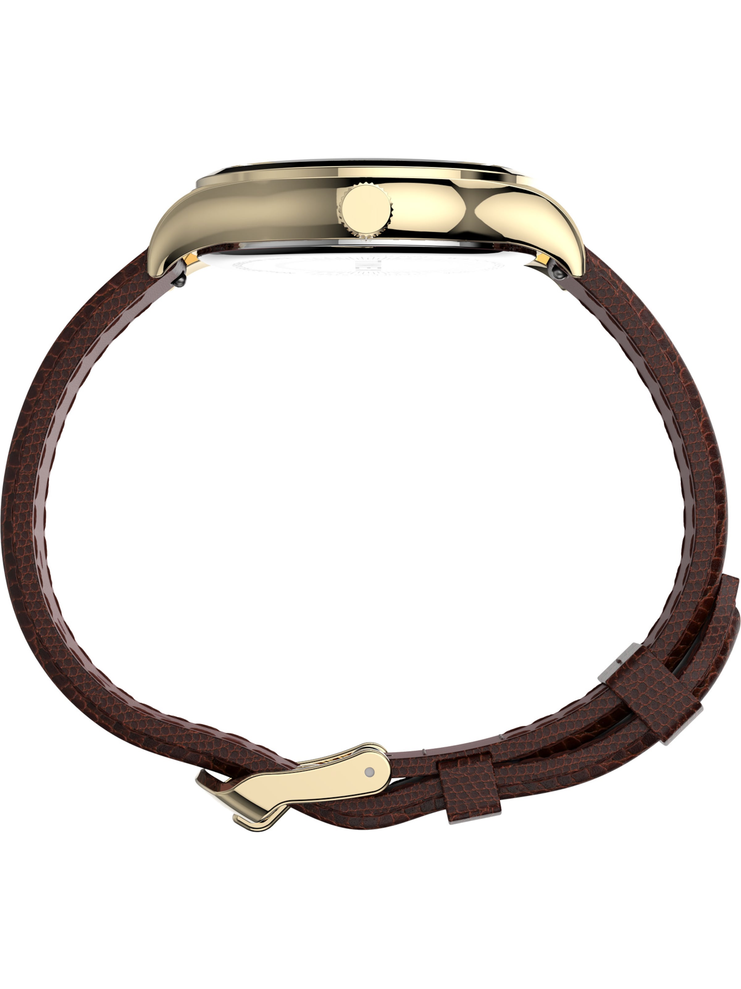 TIMEX Analogt ur 'Waterbury Heritage Collection' i brun