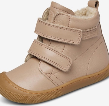 Bottes 'BAREFOOT WIGGHI VL' NATURINO en beige : devant