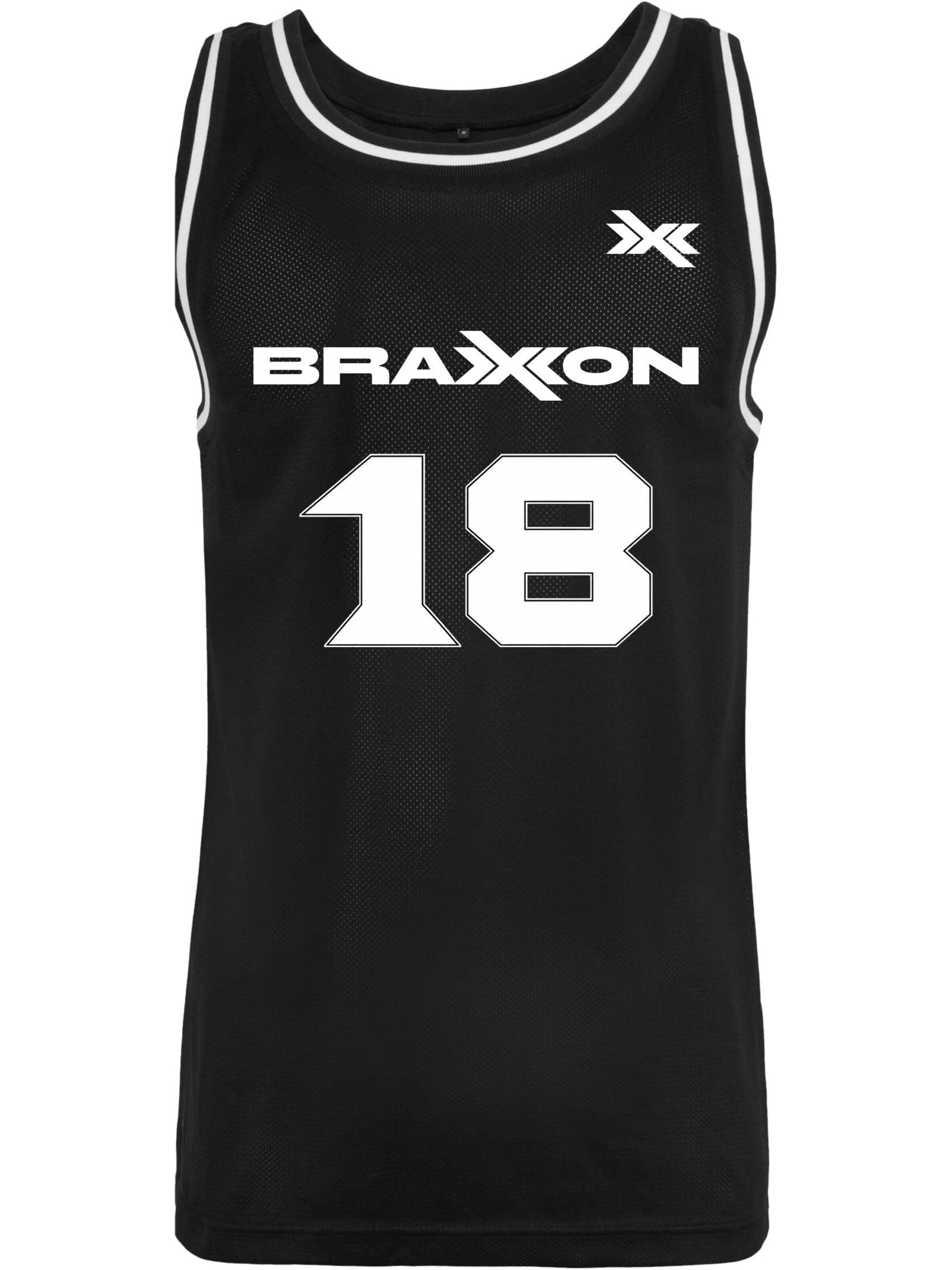 BRAXXON Trikot 'BRAXXON Jersey'‌ in Schwarz: Vorderseite