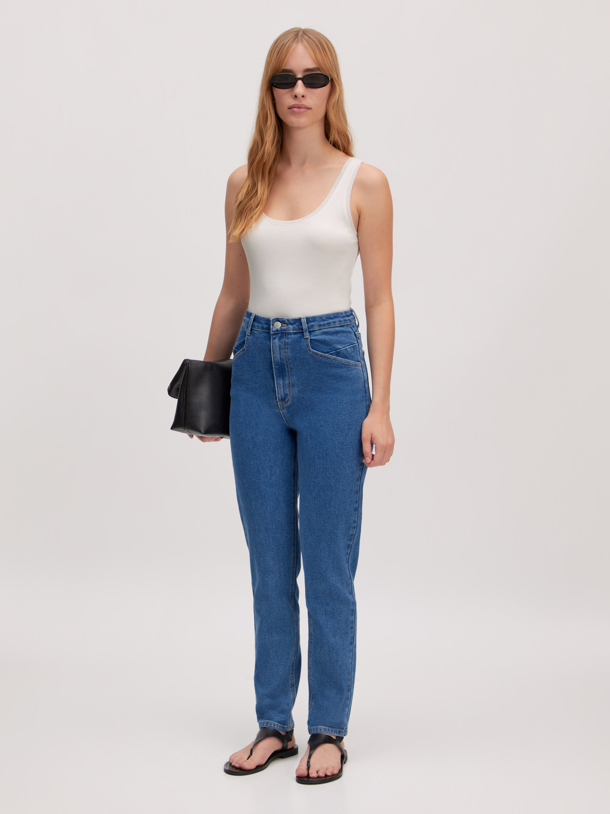 EDITED Produits Jean 'Jeylana' bleu denim