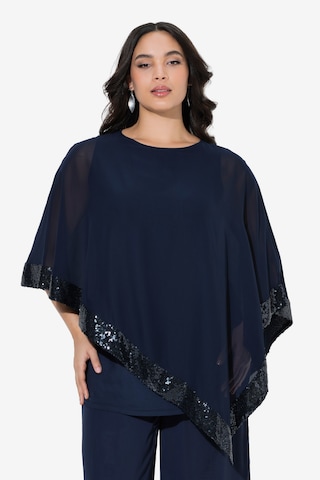 mėlyna Ulla Popken Palaidinė: priekis