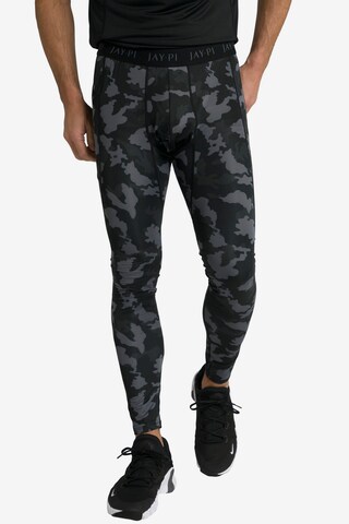 JAY-PI Skinny Pants in Grey: front