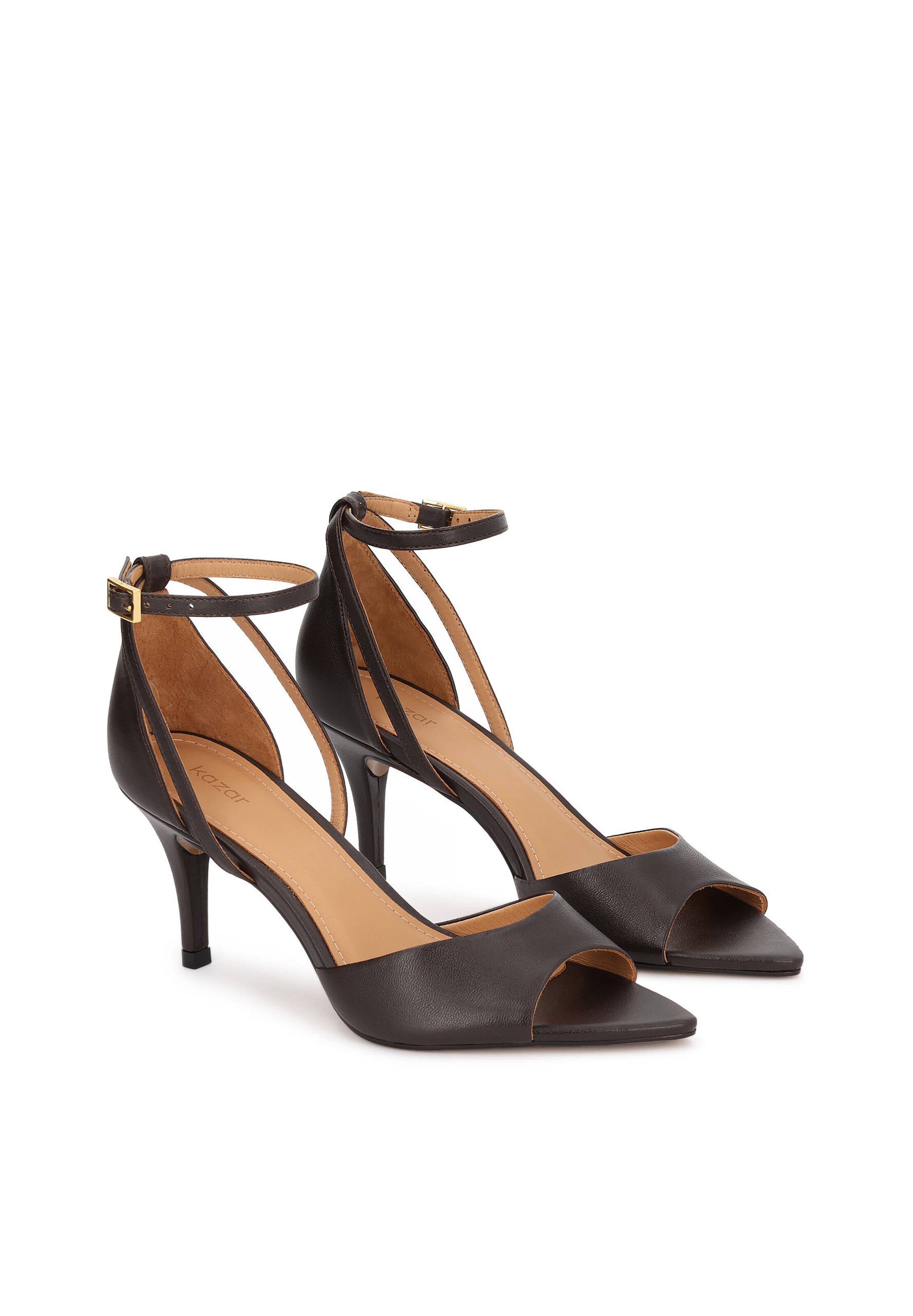 Kazar Σανδάλι με λουράκια σε καφέ