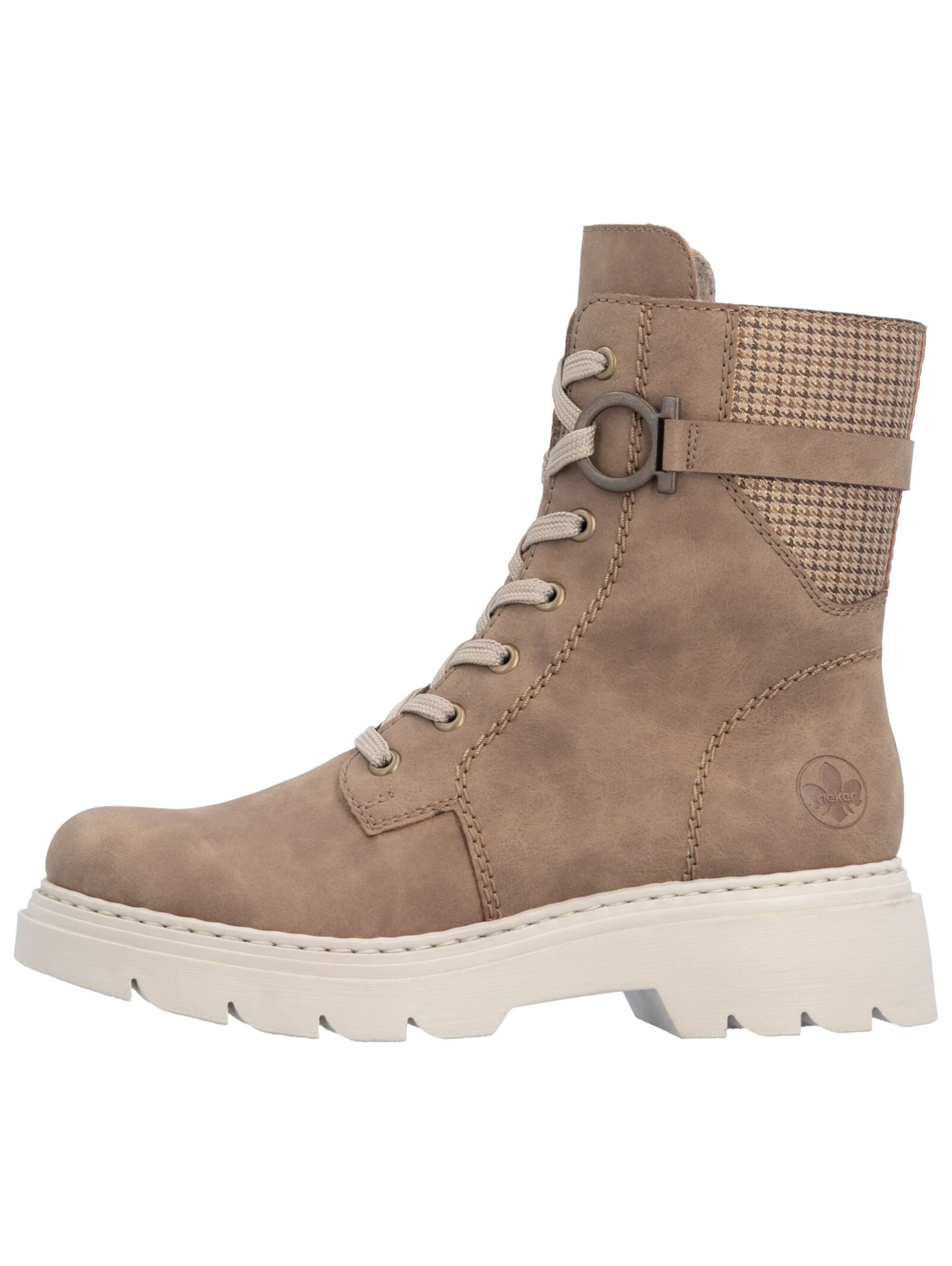 Rieker Lace-up bootie in Brown