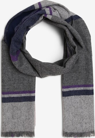 Finshley & Harding London Scarf in Blue: front