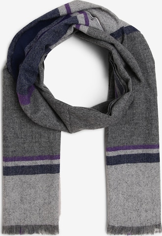 Finshley & Harding London Scarf in Blue: front