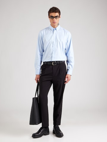 Calvin Klein Regular Fit Hemd in Blau