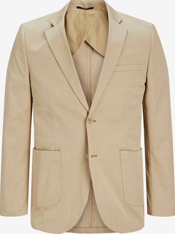 Coupe slim Veste de costume 'Austin' JACK & JONES en beige : devant