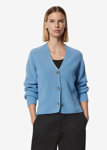 Marc O'Polo Knit Cardigan in Blue: front