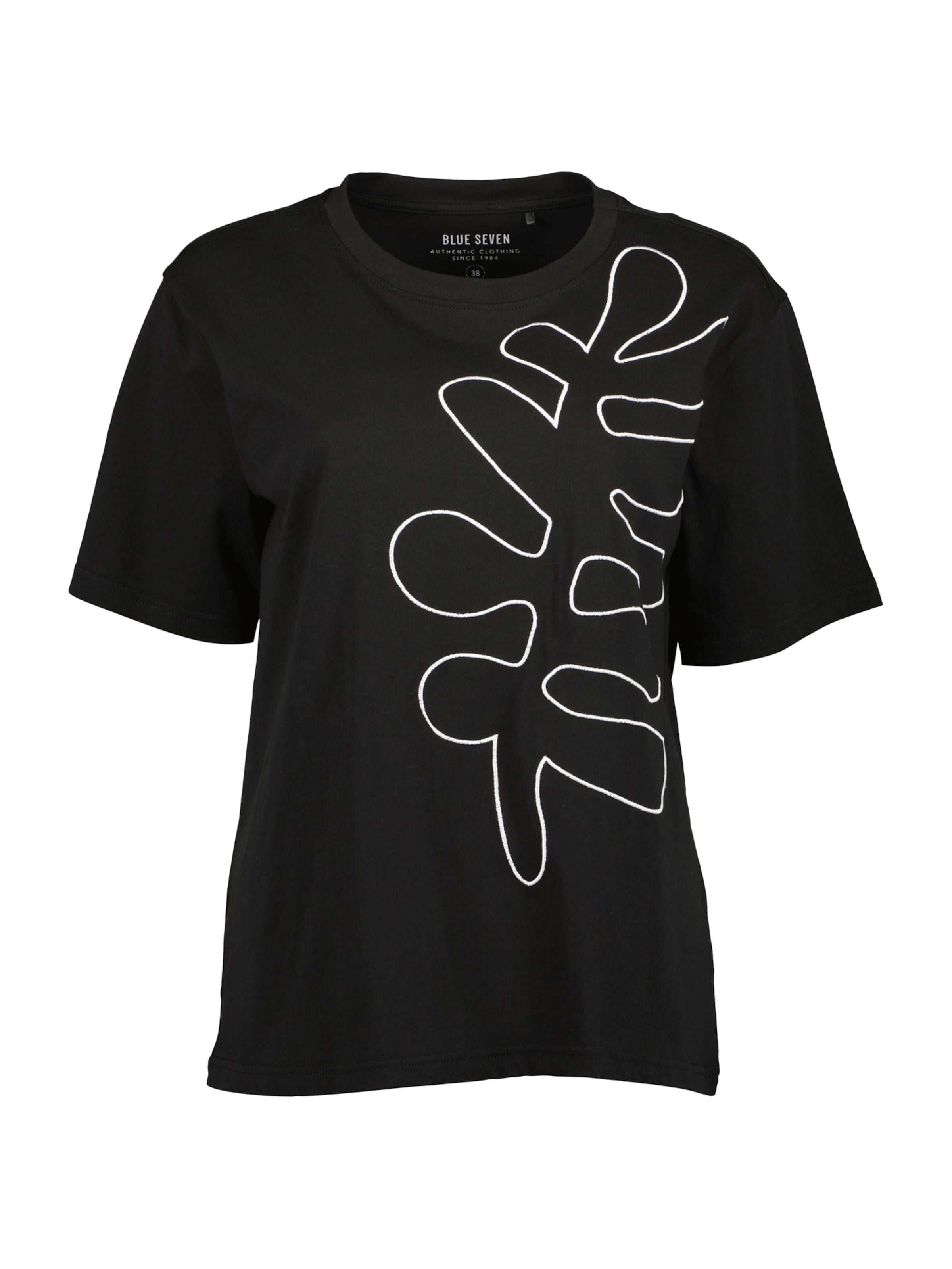 BLUE SEVEN Shirts i sort: forside