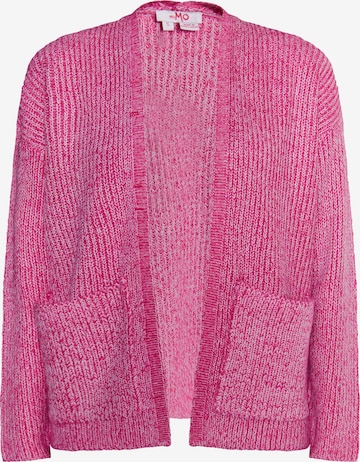 MYMO Knit cardigan 'Blonda' in Pink: front