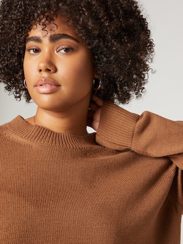 A LOT LESS Sweater 'Blakely' in Brown