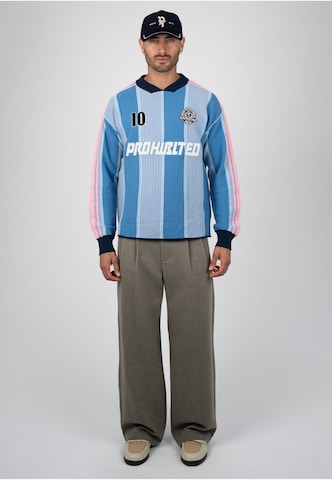 Pullover 'Team' di Prohibited in blu