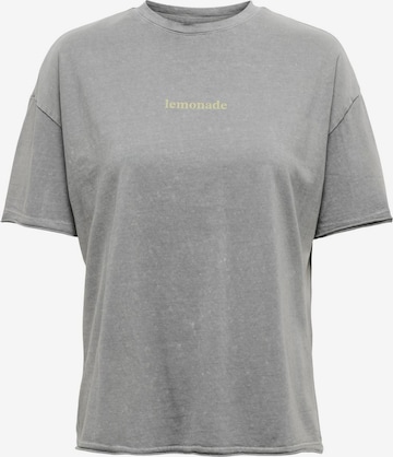 T-shirt 'KINNA' ONLY en gris : devant