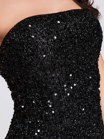 Ombre Abendkleid‌‌‌‌‌‌ in Schwarz